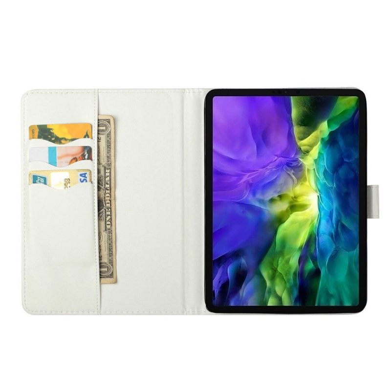 iPad Mini 6 (2021) Retro Bloemen Cover