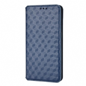 Bescherming Hoesje voor Xiaomi Redmi Note 11 / 11S Folio-hoesje 3d Diamant Leereffect