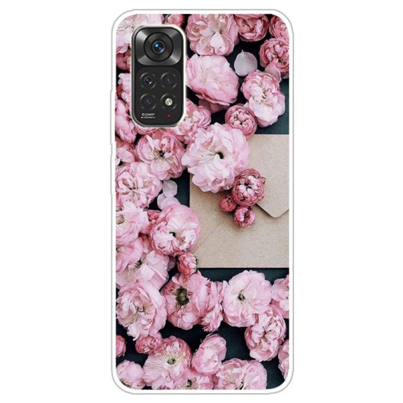 Hoesje voor Xiaomi Redmi Note 11 / 11S Intense Bloemen