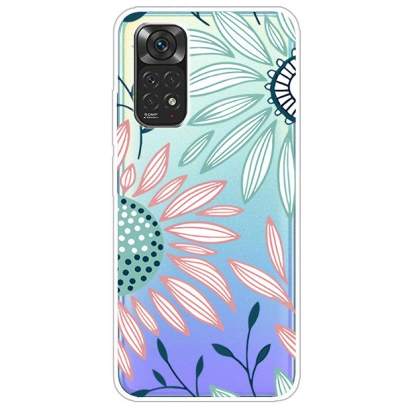 Hoesje voor Xiaomi Redmi Note 11 / 11S Naadloze Bloem