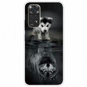 Hoesje voor Xiaomi Redmi Note 11 / 11S Puppy-droom