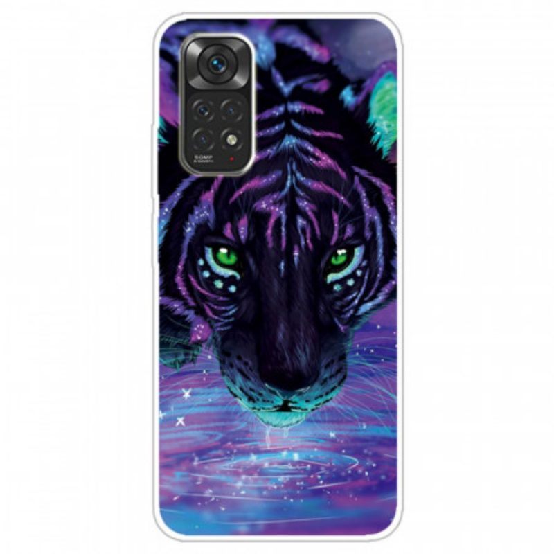 Hoesje voor Xiaomi Redmi Note 11 / 11S Tijger