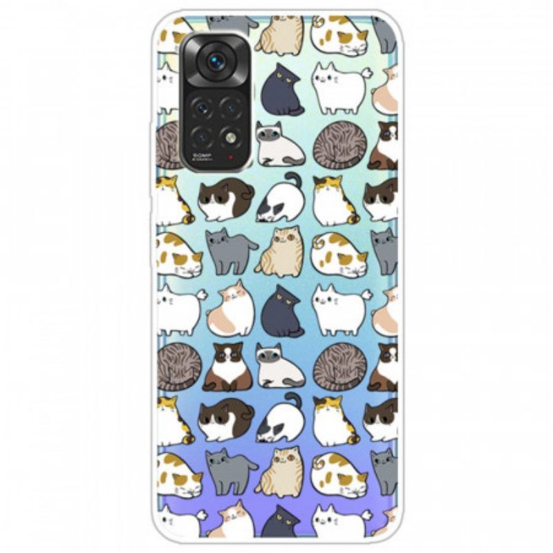 Hoesje voor Xiaomi Redmi Note 11 / 11S Topkatten