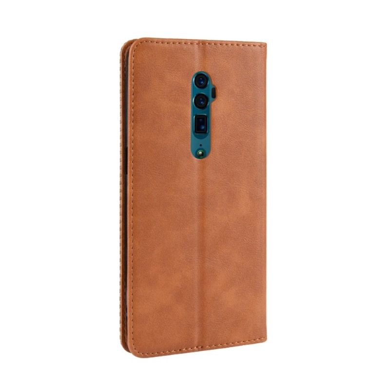 Folio-hoesje voor Oppo Reno 10x Zoom De Lederen Stijl Cirénius