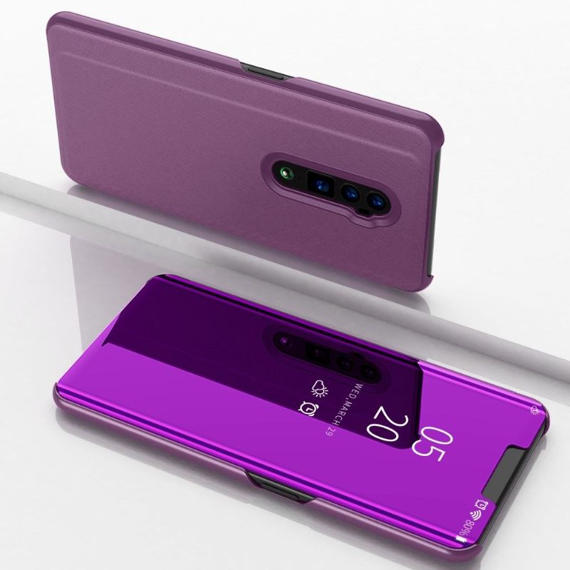 Hoesje voor Oppo Reno 10x Zoom Folio-hoesje Spiegeleffect