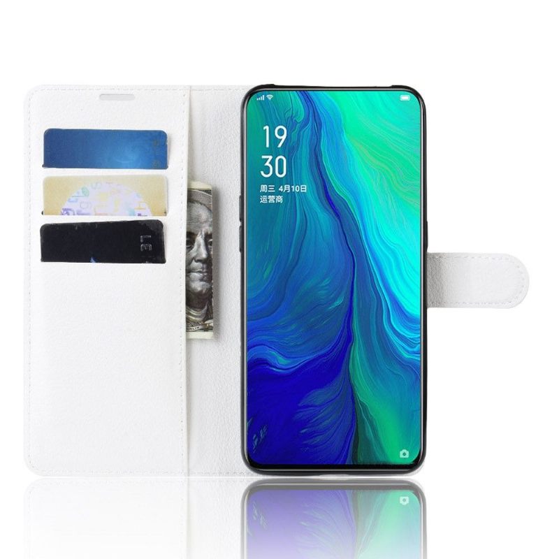 Leren Hoesje voor Oppo Reno 10x Zoom Bescherming Portemonnee Leren Leerstijl