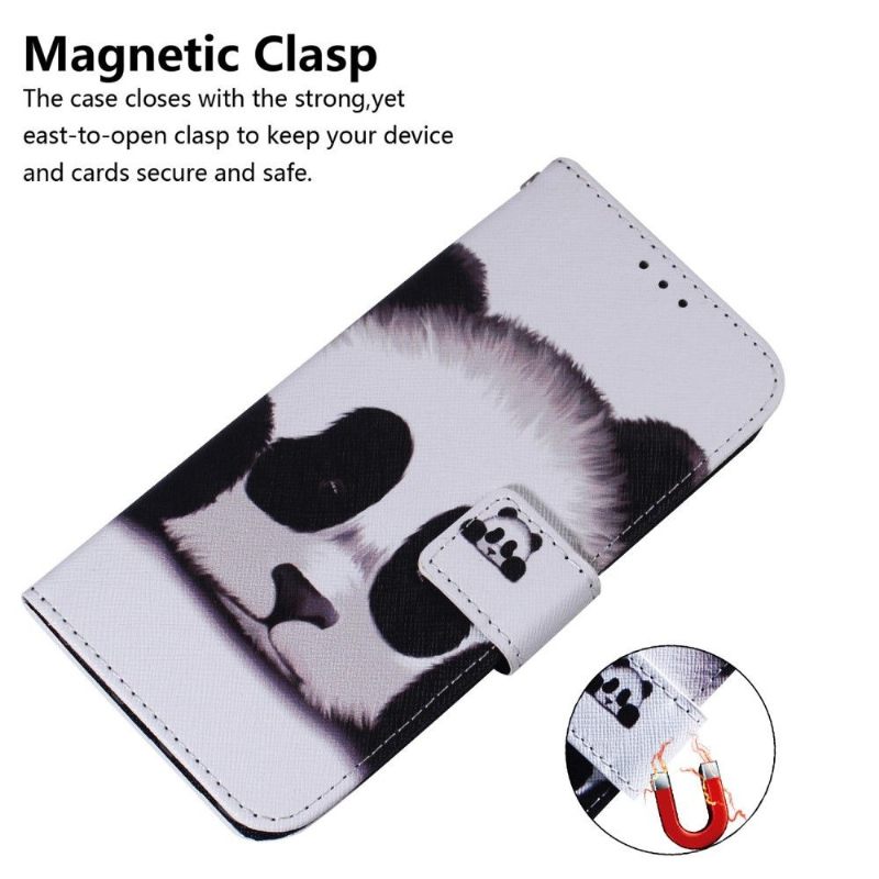 Cover voor Samsung Galaxy S22 Plus 5G Anti-fall Panda