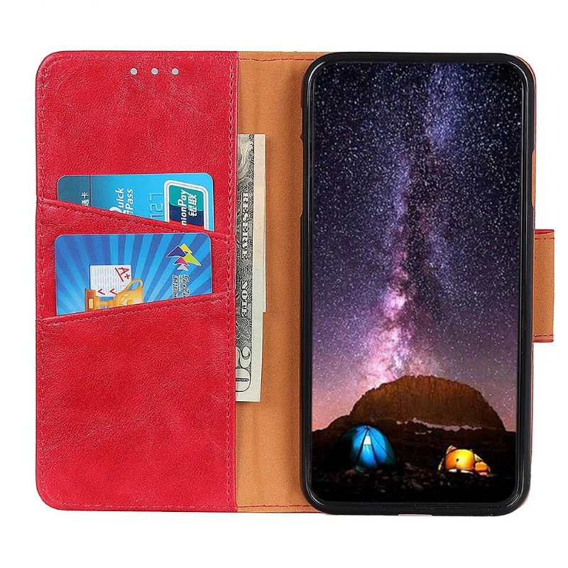 Cover voor Samsung Galaxy S22 Plus 5G Edouard Klassiek Kunstleer