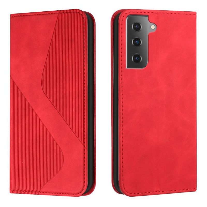 Flip Case voor Samsung Galaxy S22 Plus 5G S-vorm Zakelijk