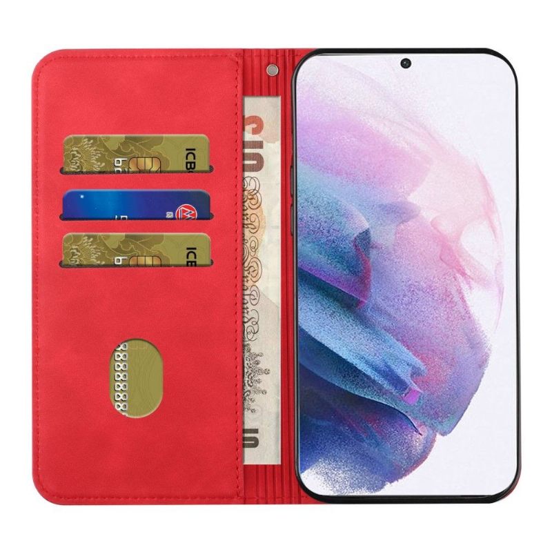 Flip Case voor Samsung Galaxy S22 Plus 5G S-vorm Zakelijk