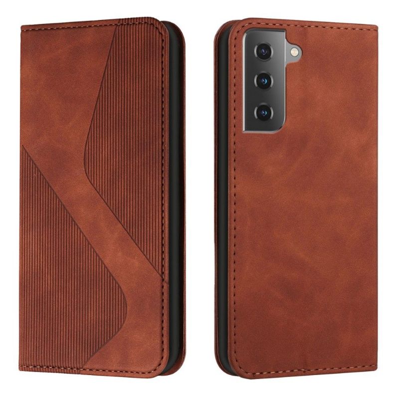 Flip Case voor Samsung Galaxy S22 Plus 5G S-vorm Zakelijk