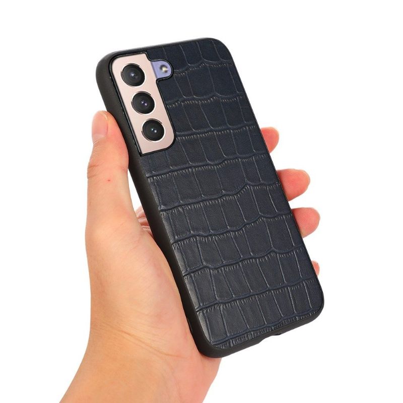 Hoesje voor Samsung Galaxy S22 Plus 5G Chique Croco Skin Look