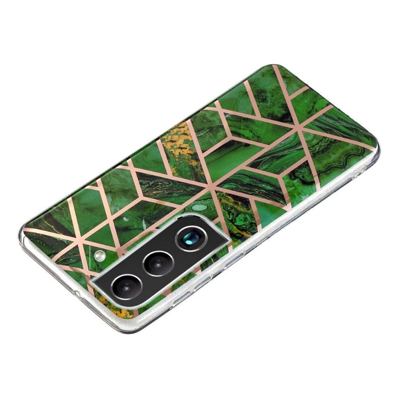 Hoesje voor Samsung Galaxy S22 Plus 5G Siliconen Geometrie