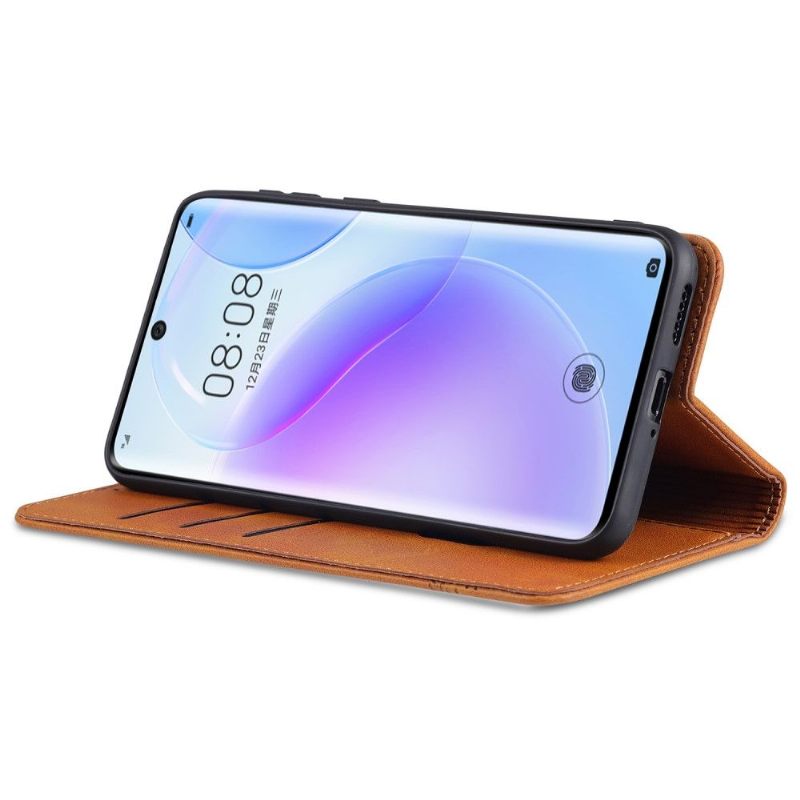 Case voor Huawei P50 Pro Portemonnee Leren Azns Kunstleer