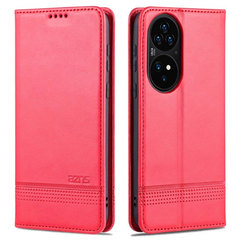 Case voor Huawei P50 Pro Portemonnee Leren Azns Kunstleer