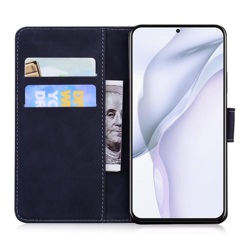 Folio-hoesje voor Huawei P50 Pro Roman Soft Touch