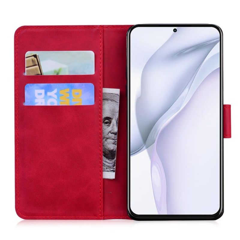 Folio-hoesje voor Huawei P50 Pro Roman Soft Touch