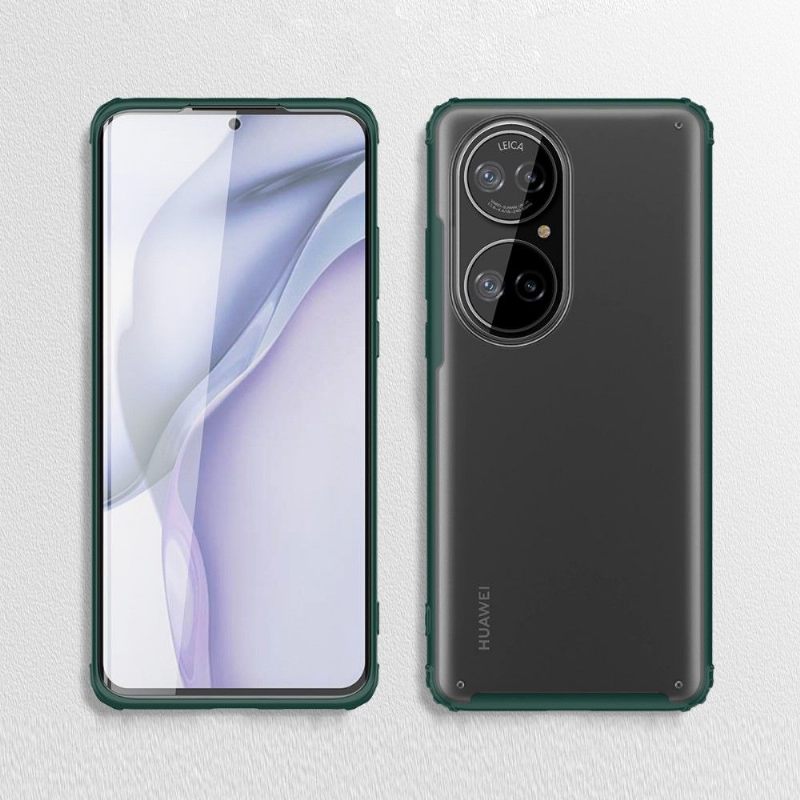 Hoesje voor Huawei P50 Pro Armor Series Semi Clear