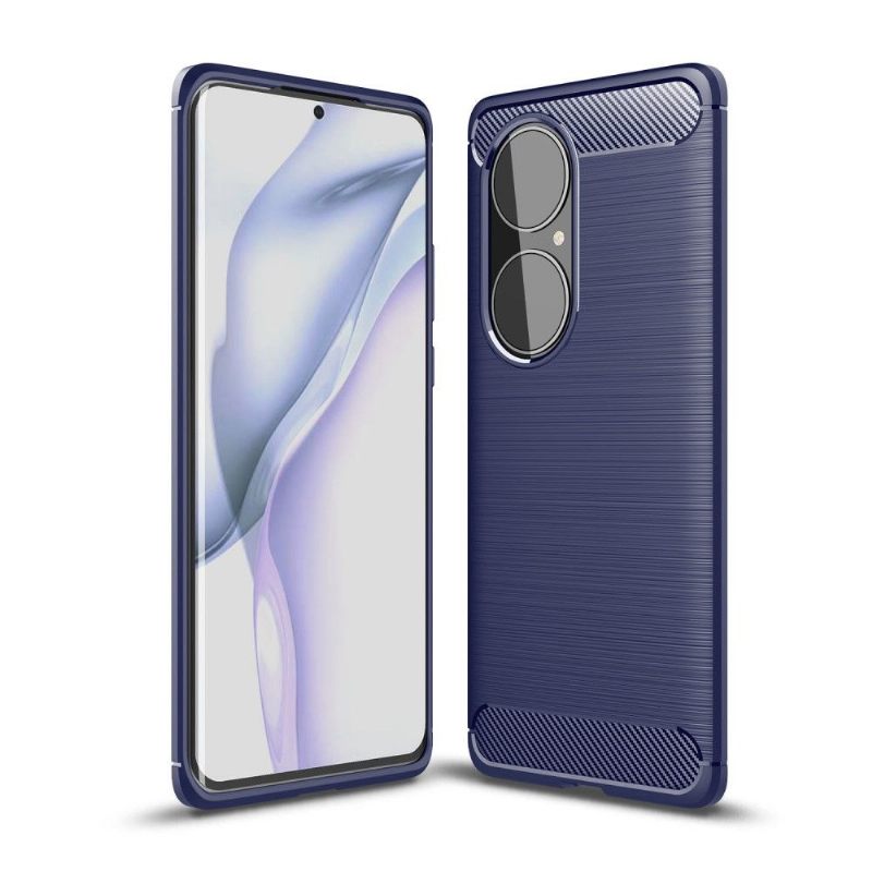 Hoesje voor Huawei P50 Pro Geborsteld Siliconeneffect