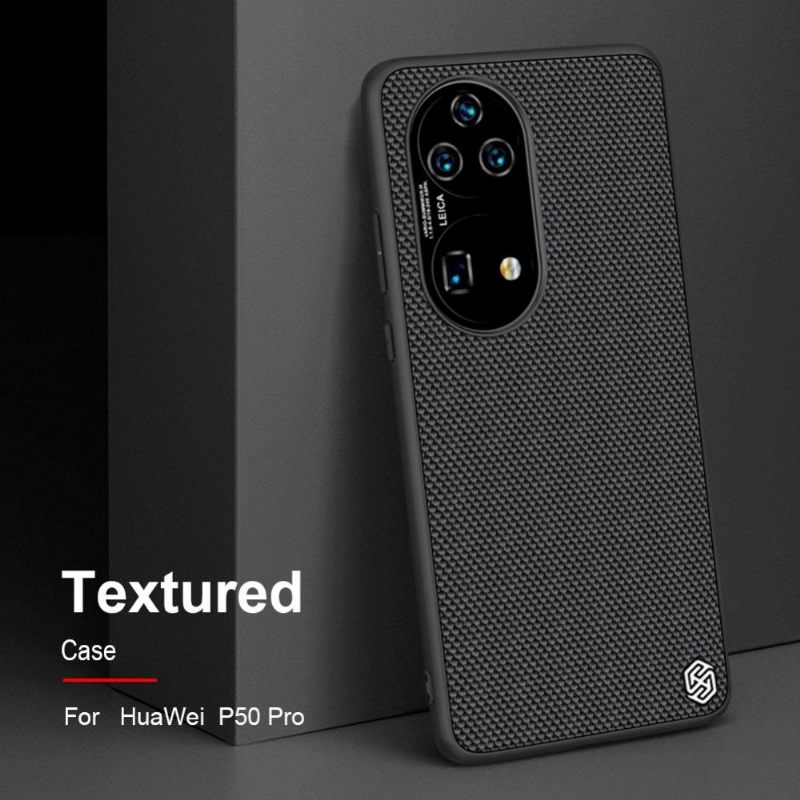 Hoesje voor Huawei P50 Pro Getextureerde Behuizing