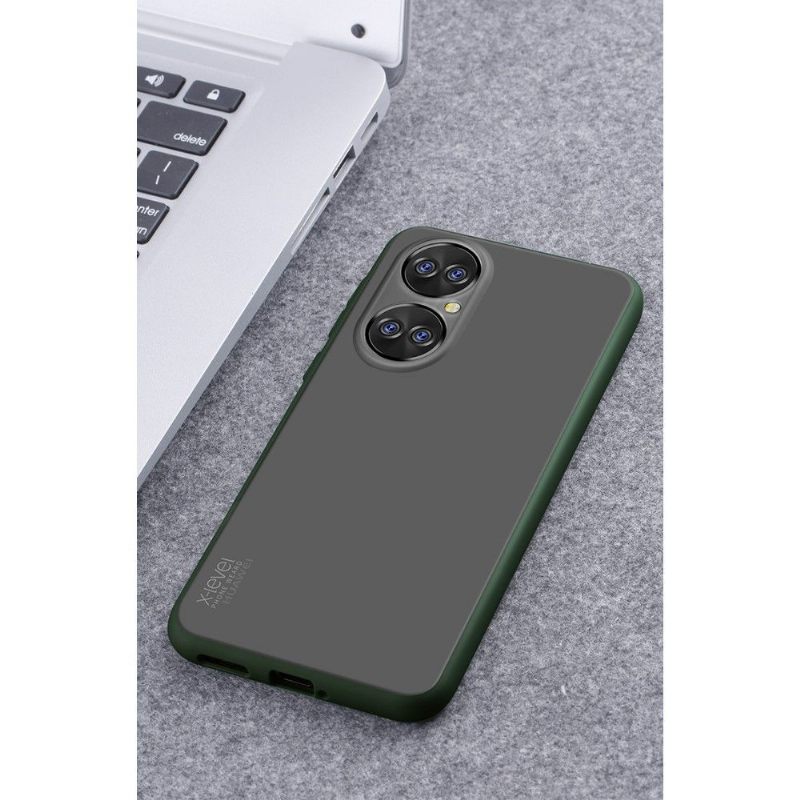 Hoesje voor Huawei P50 Pro Mat Effect X-level Met Riem