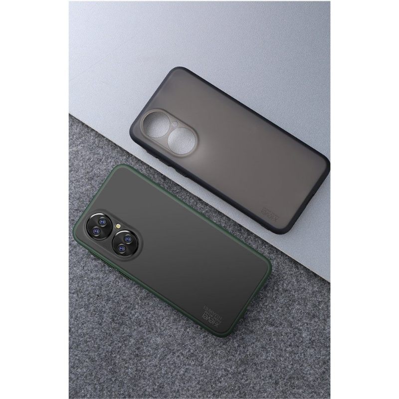 Hoesje voor Huawei P50 Pro Mat Effect X-level Met Riem