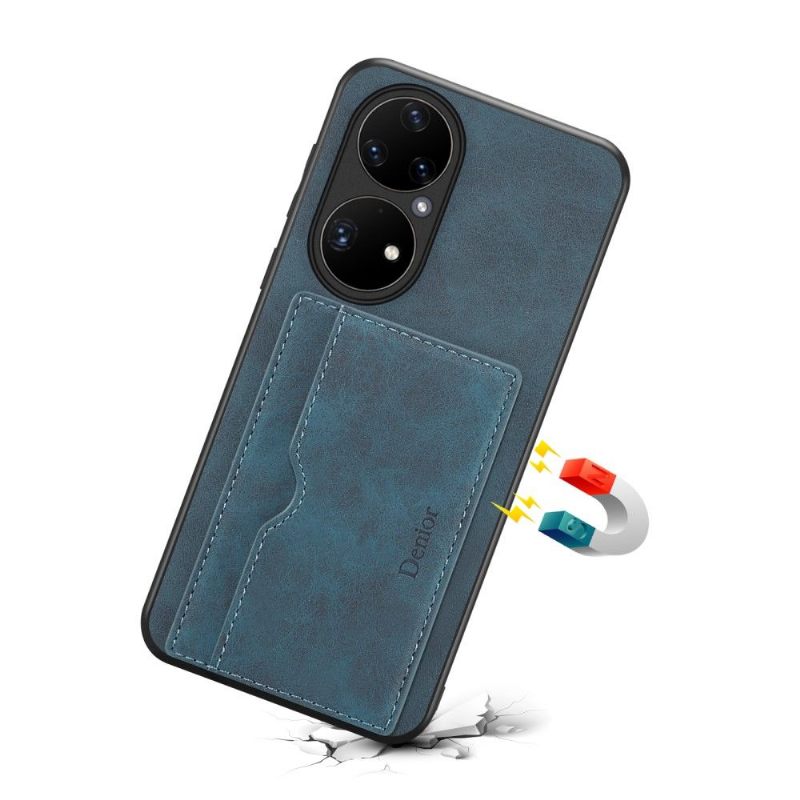 Telefoonhoesje voor Huawei P50 Pro Denior-kaarthouder