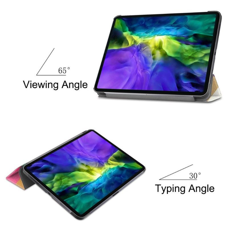 Cover iPad Pro 11 (2020) Slimme Kleurrijke Tegels