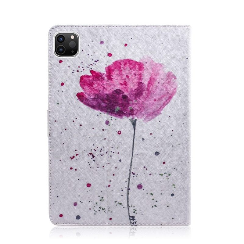 iPad Pro 11 (2020) / (2018) Roze Bloem Cover