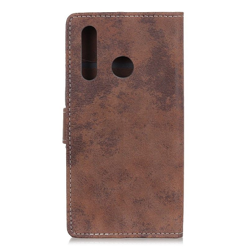 Cover voor Huawei P40 Lite E Cyrius Kunstleer Vintage