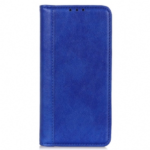 Bescherming Hoesje voor Xiaomi Redmi Note 12 4G Folio-hoesje Vintage Gespleten Leer