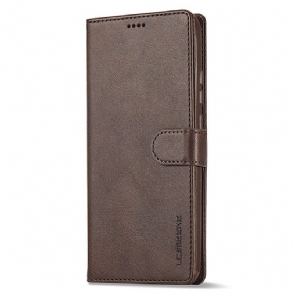 Folio-hoesje voor Xiaomi Redmi Note 12 4G Ledereffect Lc.imeeke