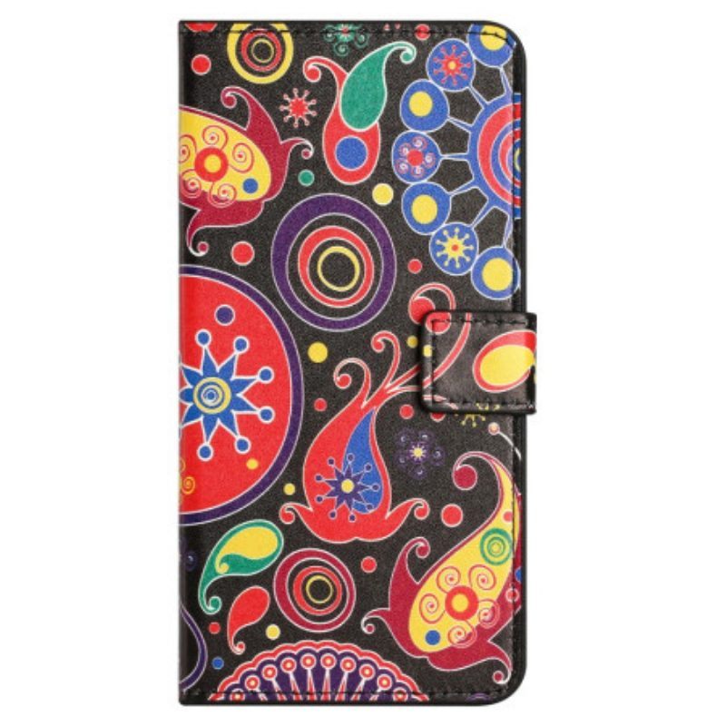 Leren Hoesje voor Xiaomi Redmi Note 12 4G Paisley