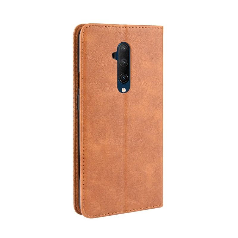 Folio-hoesje voor OnePlus 7T Pro Leer In Cirénius-stijl