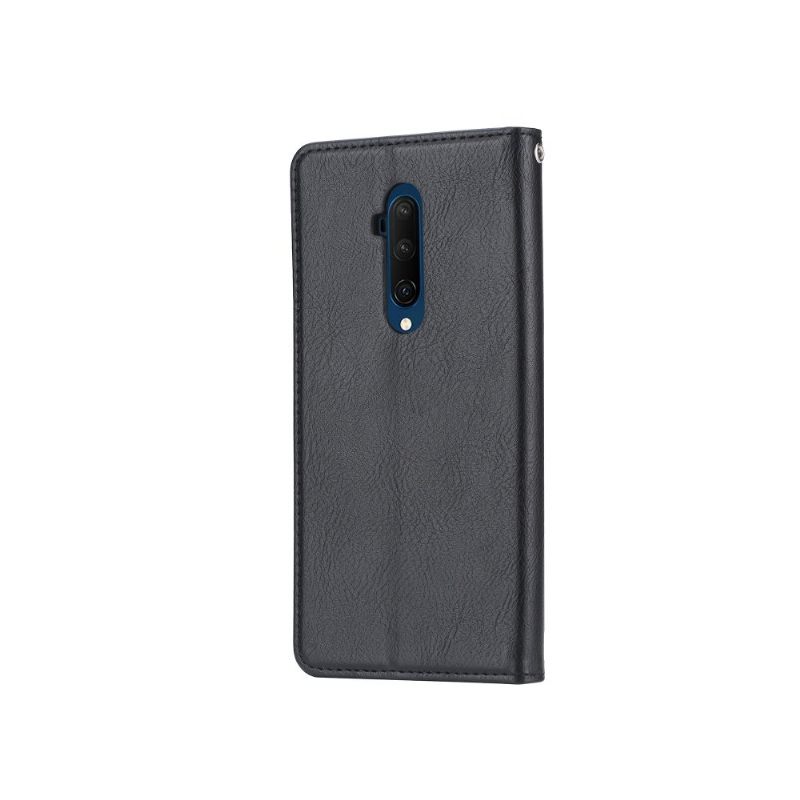 Folio-hoesje voor OnePlus 7T Pro Leren Effect Stand Case