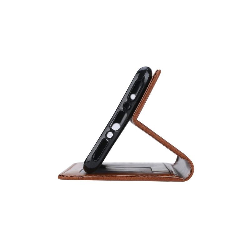 Folio-hoesje voor OnePlus 7T Pro Leren Effect Stand Case