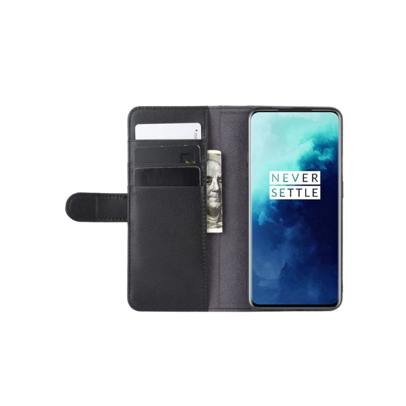 Leren Hoesje voor OnePlus 7T Pro Bescherming Premium Leer