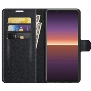 Flip Case voor Sony Xperia 1 III Portemonnee Leren Leerstijl