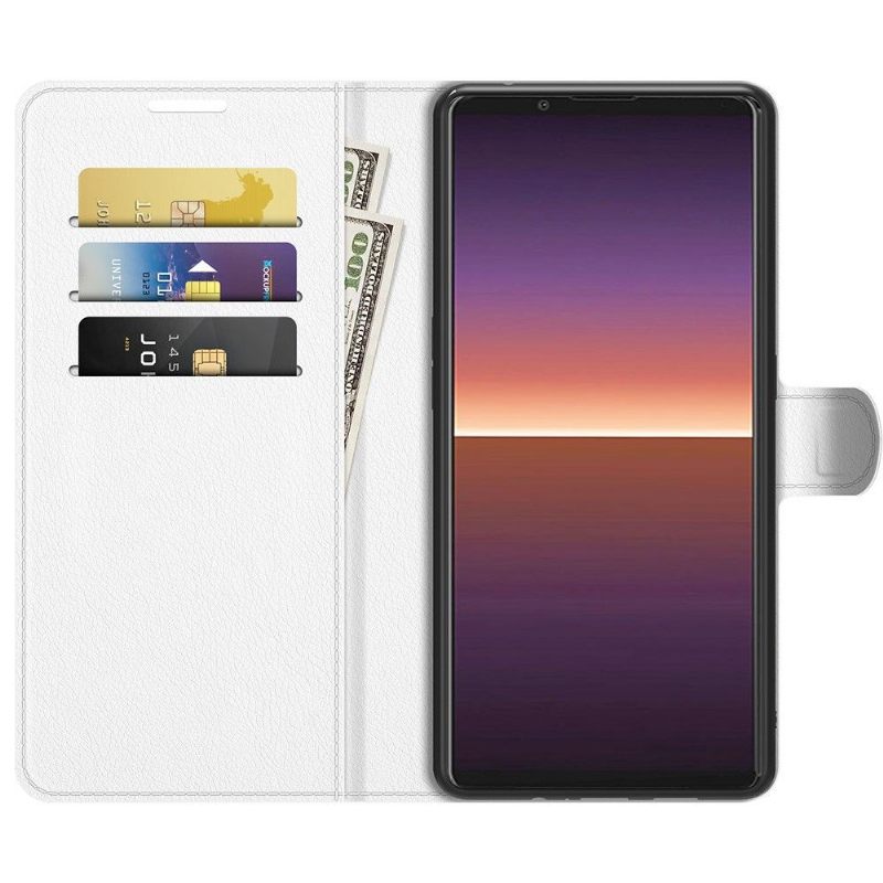 Flip Case voor Sony Xperia 1 III Portemonnee Leren Leerstijl