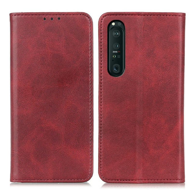 Folio-hoesje voor Sony Xperia 1 III Anti-fall Simone Aged