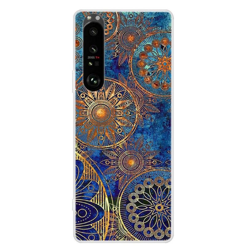 Hoesje voor Sony Xperia 1 III Anti-fall Retro-mandala