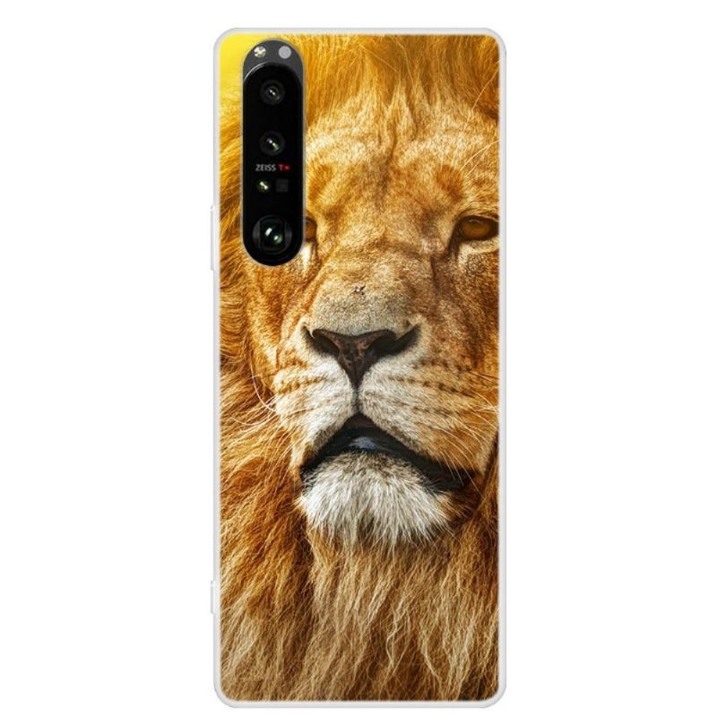 Hoesje voor Sony Xperia 1 III Gouden Leeuw