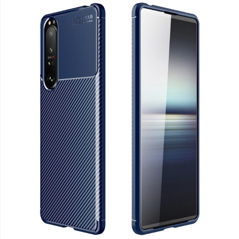 Hoesje voor Sony Xperia 1 III Koolstofvezelstijl