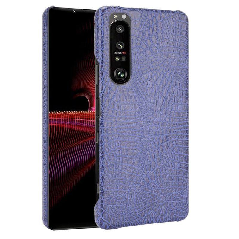 Hoesje voor Sony Xperia 1 III Krokodil-effect