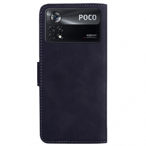 Flip Case voor Poco X4 Pro 5G Romane Soft Touch