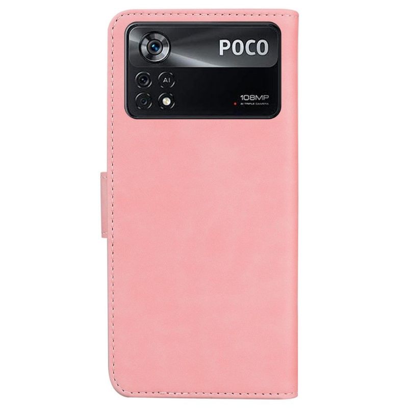 Flip Case voor Poco X4 Pro 5G Romane Soft Touch