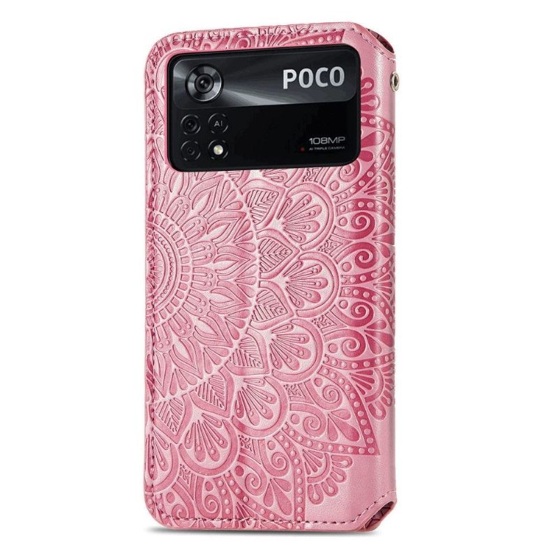 Folio-hoesje voor Poco X4 Pro 5G Chique Mandala