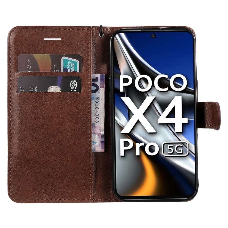 Folio-hoesje voor Poco X4 Pro 5G Met Ketting Sylvette