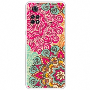 Telefoonhoesje voor Poco X4 Pro 5G Bescherming Retro-mandala