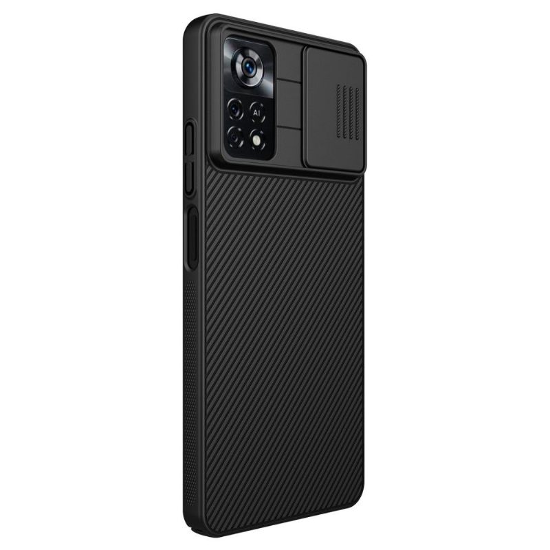 Telefoonhoesje voor Poco X4 Pro 5G Camshield Met Achterste Lensdop